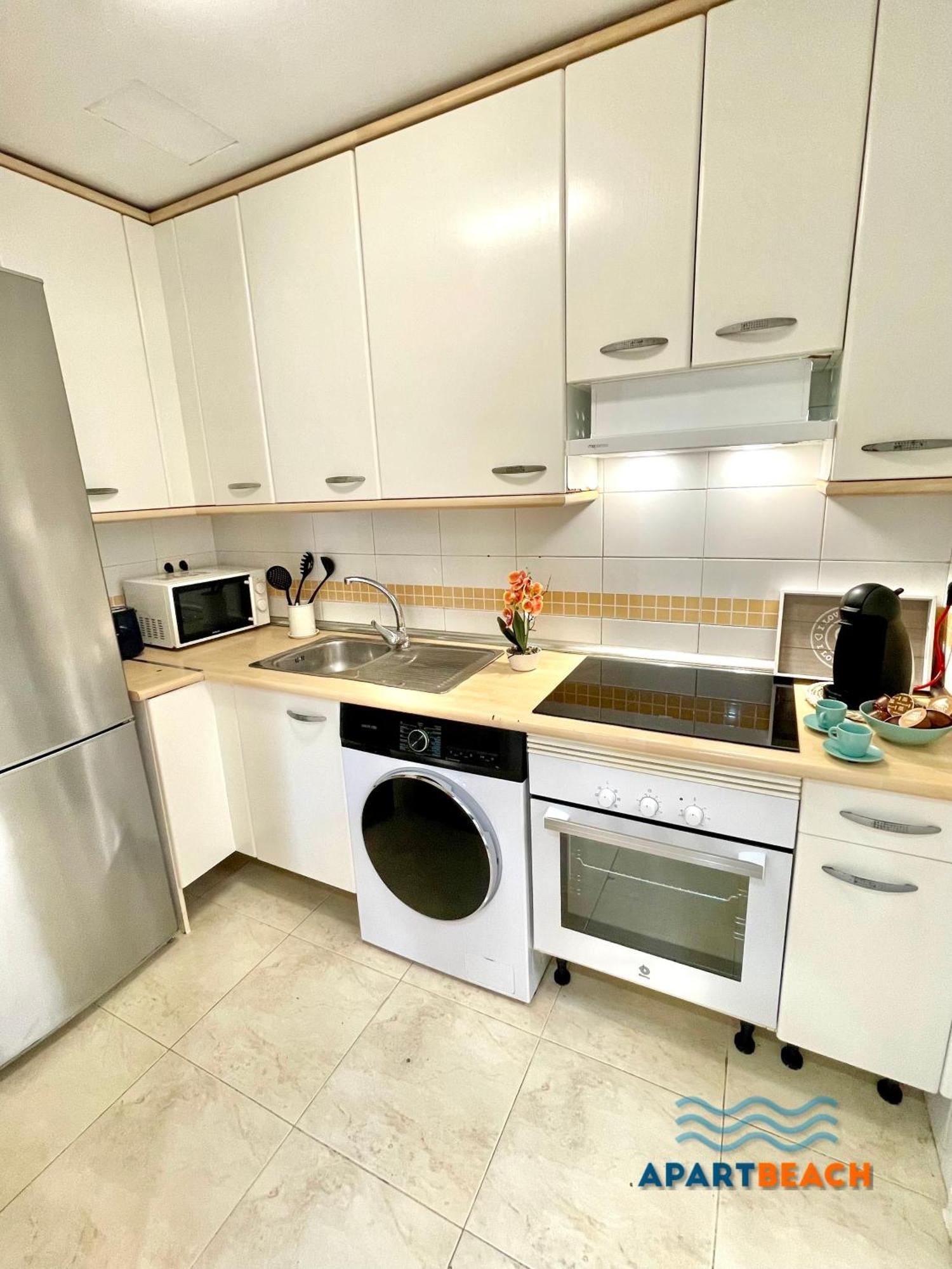 Apartbeach Golden I Muy Luminoso Junto Playa Y Climatizado 살루 외부 사진